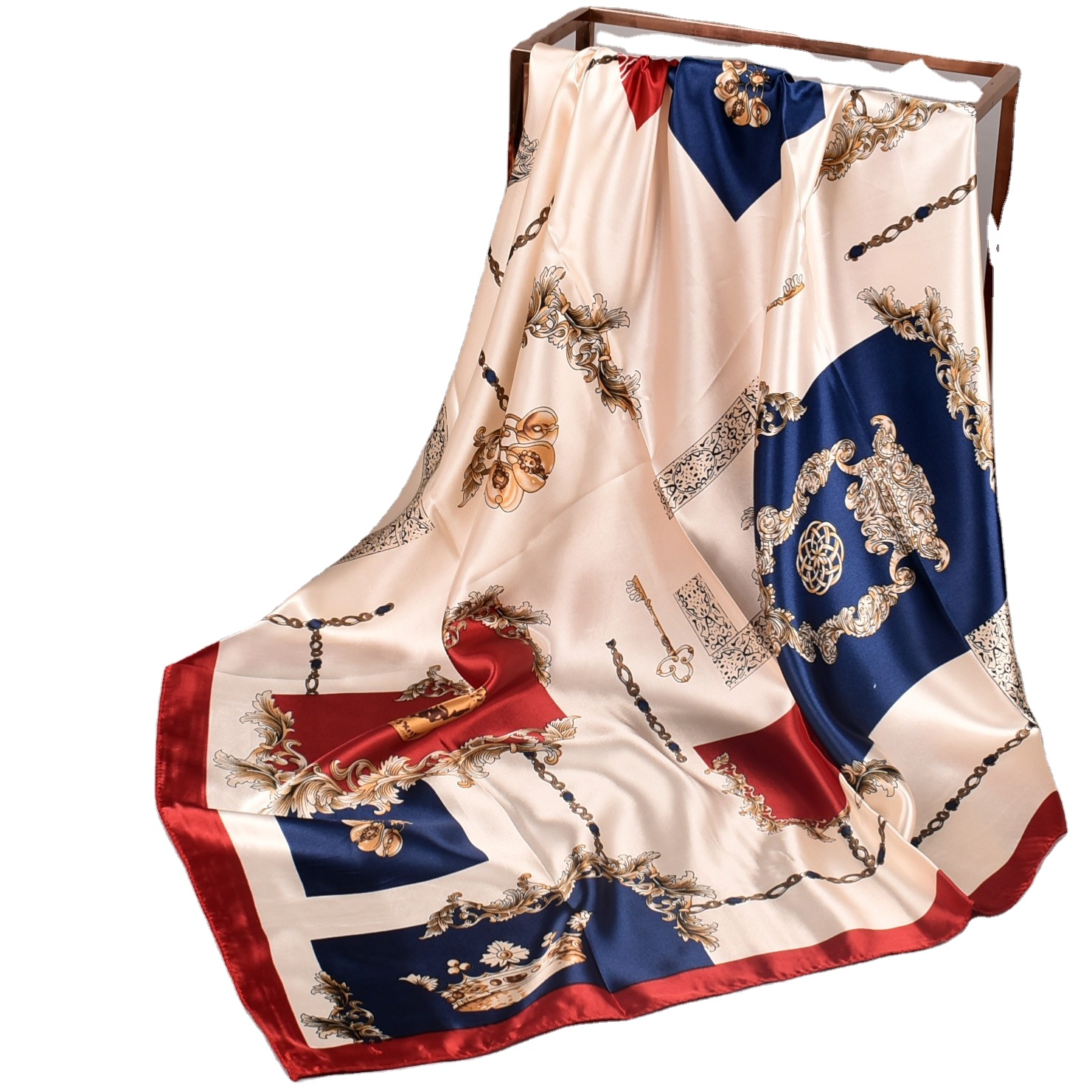 Jingpin Silk Scarf Versatile Elegant Fashion Accessories