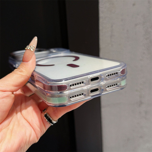 Funda Magnética de Lujo a Prueba de Golpes con Parachoques Transparente para iPhone 18 Pro Max 17 Pro 16 15 14 13 12 Plus, Protector de Lente y Soporte - Product Image 6