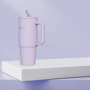 Moioco Gobelet isotherme 40oz, design simple et moderne, isolation sous vide 12h pour le froid, paille pliable, personnalisable OEM - Product Image 4
