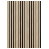 Revêtement mural flexible en MDF moderne, insonorisant, pour décoration intérieure