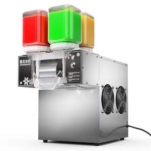Nouvelle conception de machine à glace pilée coréenne à quatre saveurs, machine à glace pilée au lait, machine à glace pilée Bingsu - Product Image 2