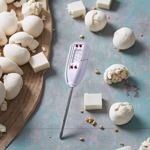 Termômetro <span class=keywords><strong>digital</strong></span> super rápido de grau comercial 2025 para cozinhar, carne, doces, velas, líquido, óleo, prova de respingos, ° C/° F Toggle - Product Image 4