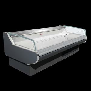 Congélateur horizontal commercial pour la présentation de la viande en supermarché, côtes de porc - Vitrine de fraîcheur écoénergétique - Product Image 6