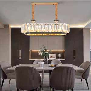 Zeal <b>Lighting</b> Crystal Chandelier <b>Living</b> <b>Room</b> Bedroom Quartz Modern <b>Led</b> K9 Crystals of Chandeliers - Product Image 3