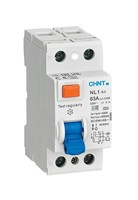 Disjoncteur différentiel CHINT NL1 RCCB 2P 4P 25A 40A 63A 30mA 100mA 300mA Type AC