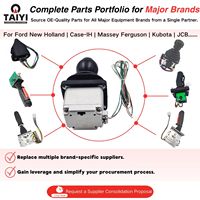 Manette de commande industrielle à axe unique pour nacelles élévatrices articulées télescopiques AWP 2441305340 pour contrôleur Haulotte
