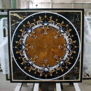 Design personalizzato palazzo privato e Majlis progetto Waterjet marmo medaglione pavimento piastrelle - Product Image 2