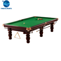 Table de billard/snooker en ardoise moderne sur mesure, 7, 8, 9 ou 12 pieds, meilleur prix direct usine Chine