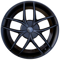 Rines de Aleación Forjada de 18, 19, 20, 21 y 22 Pulgadas, 5x114.3, Negros, Multirradio, Zero Gravity, Ligeros, para Tesla Model 3