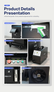 Machine de soudage au laser portative polyvalente 4 en 1 de 1500 W pour la découpe, le nettoyage de la rouille et le soudage des joints - Product Image 2