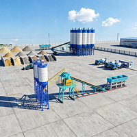 Venta Directa de Fábrica: Planta Mezcladora de Concreto Eléctrica de 90m3/H con Motor y Componentes de Rodamientos para Construcción Industrial