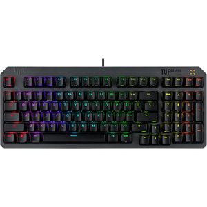 คีย์บอร์ด USB แบบมีสายสีแดง, สำหรับเกม TUF K3 97คีย์กระทัดรัด - Product Image 1
