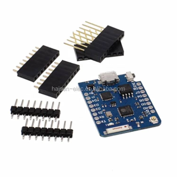 HAISEN ESP8266 ESP12 D1 Mini Modulo Wemos D1 Mini WiFi Scheda di Sviluppo Micro USB 3.3V Con Perni ESP-8266