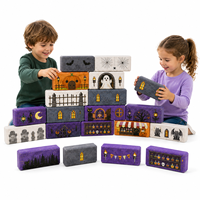 Bloques de Ladrillo de Espuma EVA Personalizados al por Mayor para Niños, Juego de Construcción Gigante de Espuma para Halloween, OEM ODM