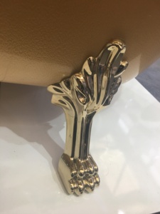 <span class=keywords><strong>Baignoire</strong></span> autoportante en acrylique dorée rétro Aokeliya, tendance, 4 pieds - Product Image 5