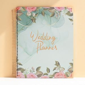 Luxury A5 Pu Leather Hardcover 2026 Diary Customize Creative <b>Notebooks</b> Future Mrs Wedding Planner Custom Printing - Product Image 2
