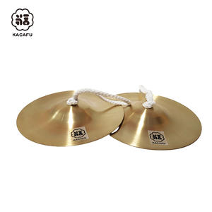 Lot de <span class=keywords><strong>Cymbales</strong></span> <span class=keywords><strong>Chinoises</strong></span> en Laiton de Qualité Supérieure 20cm – Instruments de Percussion pour Bébés et Enfants – Idéal Cadeau - Product Image 5