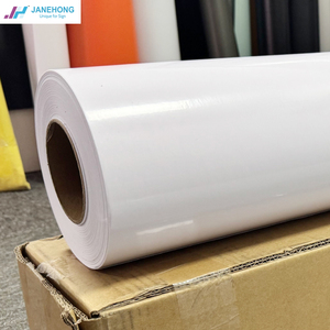 Film de laminage à froid brillant/mat à vente chaude, <span class=keywords><strong>rouleau</strong></span> de film PVC <span class=keywords><strong>transparent</strong></span> auto-adhésif pour la protection des graphiques - Product Image 1