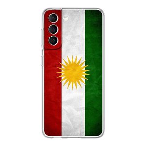 Custodia per telefono trasparente con bandiera Kurdistan per Samsung Galaxy S24 Plus S23 FE S22 S21 S20 <span class=keywords><strong>Ultra</strong></span> 5G S10 S10E S9 <span class=keywords><strong>S8</strong></span> <span class=keywords><strong>Cover</strong></span> in Silicone morbido - Product Image 2