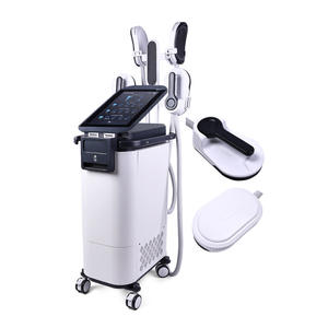 Machine de stimulation <span class=keywords><strong>musculaire</strong></span> professionnelle EMS verticale 4 poignées <span class=keywords><strong>2</strong></span> en 1 - Product Image 2