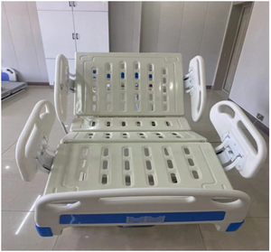 CH 수동 금속 병원 침대 가정 간호용 임상 의료 침대 간호 환자용 침대 2년 보증 내구성 및 편안함 - Product Image 4