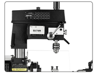 Machine à percer, à fraiser et à tournir horizontale multifonctionnelle 220V, nouvelle machine de laboratoire scolaire, maison, CT125, mini bricolage, 3 en 1, machine de table