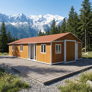 Villa Prefabbricata di Lusso 40ft/20ft con 2, 3, 4, 5 Camere da Letto, Casa Container Pieghevole ed Espandibile, Casa Mobile Portatile - Product Image 1