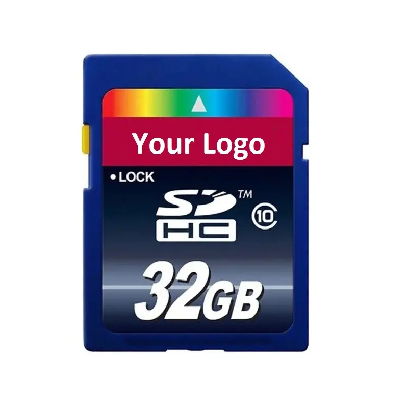 Grosir Kartu Memori SD 8GB 16GB 32GB 64GB 128GB C10 Kartu Video SD Logo Kustom Memori