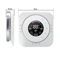 Thermostat de pompe à chaleur WiFi tactile Beca BHP-6000-WIFI-W 24V, thermostat programmable intelligent mural compatible Tuya Alexa