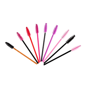 100Pcs Disposable Nylon Micro Eyelash Comb Brush Mascara Wand <b>Lash</b> Applicator <b>Kit</b> - Product Image 1