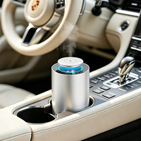 Diffuseur d'arômes intelligent portable USB rechargeable pour voiture, machine de nébulisation à air froid pour parfum de voiture de luxe
