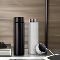 Venta al por mayor personalizado 16oz 17oz inteligente termo de negocios botella de agua con logotipo de impresión y embalaje personalizado taza Vasos