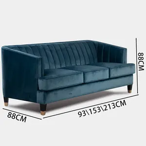 Nuovo Design 3 posti divano curvo per soggiorno o Cinema