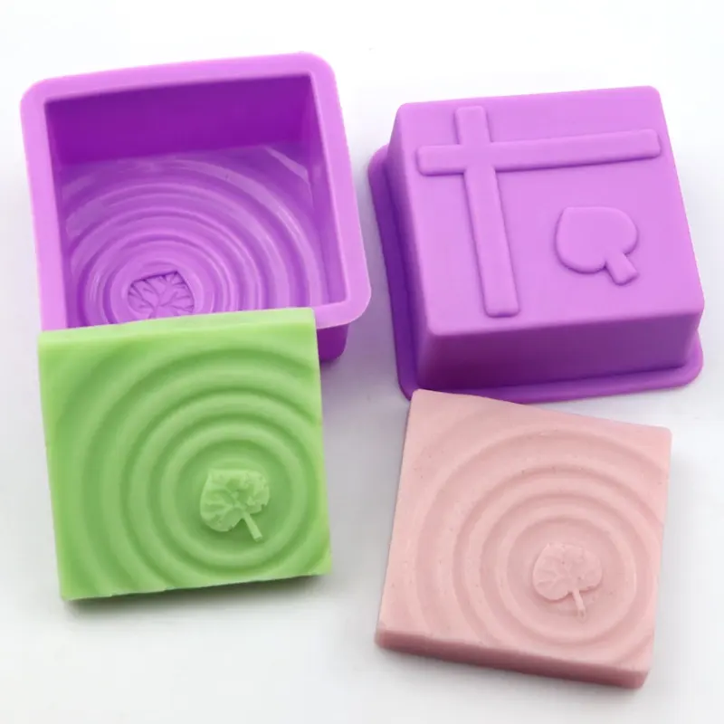 689 3d silicone soap mold Food grade custom soap making mould handmade molds cake decorating soap candle resin silicone bpa free