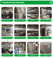 Carpeta de Archivo Industrial Resistente de Doble Cara, a Prueba de Humedad, Material de Cartón, Cartón Gris Resistente