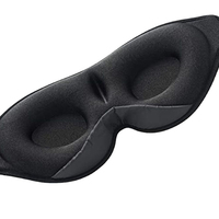 Masque de sommeil casque sans fil Bluetooth 5.0 masque pour les yeux pour dormir côté/dos dormeurs casques de musique de voyage