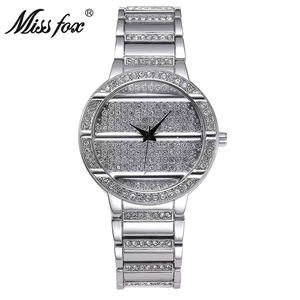 high quality Creative Business Quartz Watch - Imported Movement Quartz Watch with Alloy <b>Set</b> Diamonds and Fashionable Design - Product Image 2