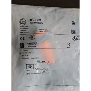 หนึ่งชิ้นสำหรับเซ็นเซอร์สวิตช์ความใกล้เคียง IFM รุ่นใหม่ IG0363 - Product Image 4