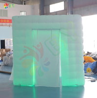 Tente gonflable d'événement de partie de photomaton gonflable fait sur commande d'usine pour la décoration de salon commercial