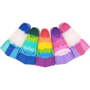 Aletas de buceo de diseño clásico modelo F001, aletas de natación personalizadas a la venta con MOQ bajo - Product Image 1