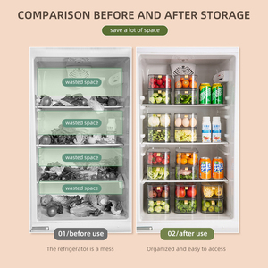 Sanga New Drawer Style Kitchen Storage <b>Boxes</b> With Lids Leak-proof Stackable Airtight Food Storage <b>Containers</b> - Product Image 5