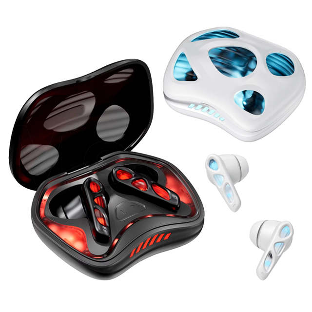 YX36 Gaming TWS Earphones for 5.4 ANC Noise Cancellation with Digital Display IPX5 Waterproof Wireless Earbuds and Mic