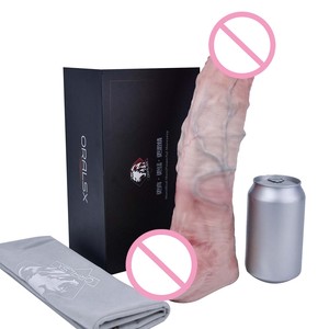 ORALSX Dildo réaliste de 12,24 pouces en silicone de qualité médicale avec ventouse, jouet pour adultes, forte aspiration, stimulateur du point G - Product Image 3