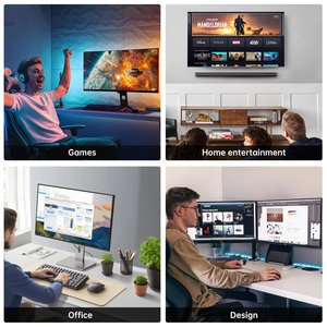 มินิพีซี Ryzen 9 7940HS แรม 64GB DDR5 ฮาร์ดดิสก์ SSD 1TB กราฟิกการ์ด <span class=keywords><strong>Radeon</strong></span> 780M รองรับ WiFi 6 แสดงผล 4K ได้สามจอ คอมพิวเตอร์ตั้งโต๊ะเล่นเกมขนาดเล็ก ระบบปฏิบัติการ Windows 11 - Product Image 2