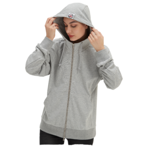 Sudadera con Capucha para Mujer, Plateada, Transpirable, Antibolitas, Tinte Liso, Alta Protección, Bloqueo de Señales, Protección EMF, Anti Radiación, con Cierre - Product Image 2