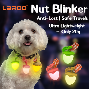 <span class=keywords><strong>Collar</strong></span> <span class=keywords><strong>LED</strong></span> Lararoo Hazelnut para Mascotas - Luz de Seguridad Nocturna Recargable para Perros y Gatos, <span class=keywords><strong>Collar</strong></span> Luminoso Antipérdida para Paseos Nocturnos - Product Image 1