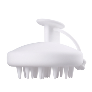Cepillo Masajeador de Silicona para Cuero Cabelludo con Logotipo Personalizado para Marcas de Cuidado Capilar de Lujo - Herramienta de Limpieza Profunda y Revitalización del Cuero Cabelludo - Product Image 1