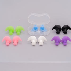Ensemble de bonnets de bain imperméables avec lentille en PC pour adultes et enfants, bouchons d'oreilles en silicone pour l'entraînement en piscine pour hommes et femmes - Product Image 4