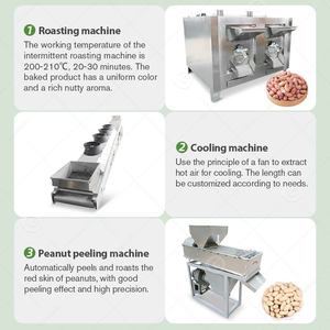 Shea Cocoa Almond Walnut Hummus Industry Commercial Grinder <b>Processing</b> Butter Make <b>Machine</b> Production Line - Product Image 3