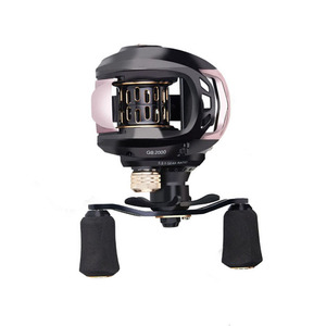 WEIHE Reel Pancing 6 + 1BB, Kecepatan Tinggi 6.5:1 Rasio Gigi Umpan Casting Kekuatan Pengereman dengan Tangan Kiri Kanan Opsional - Product Image 2